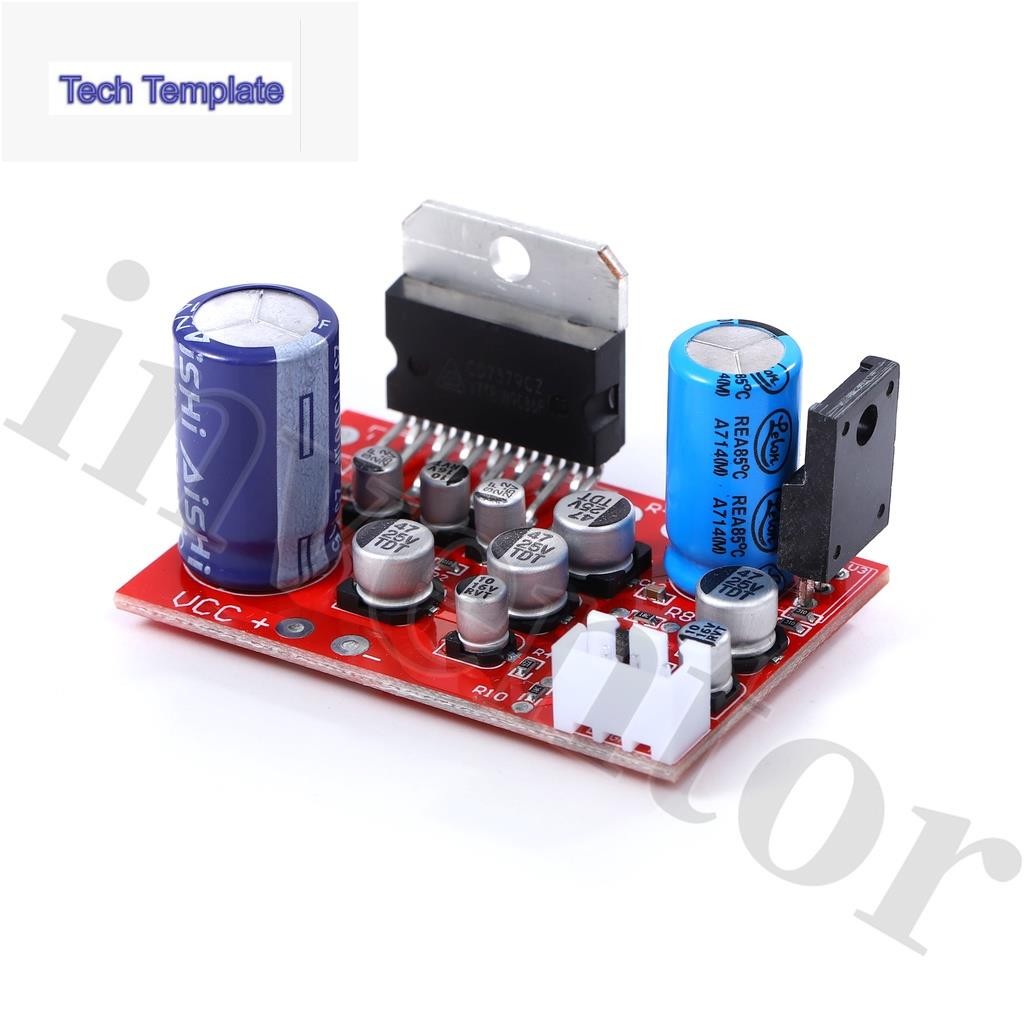 บอร์ดขยายเสียง TDA7379 + NE5532 AD828 TDA7377