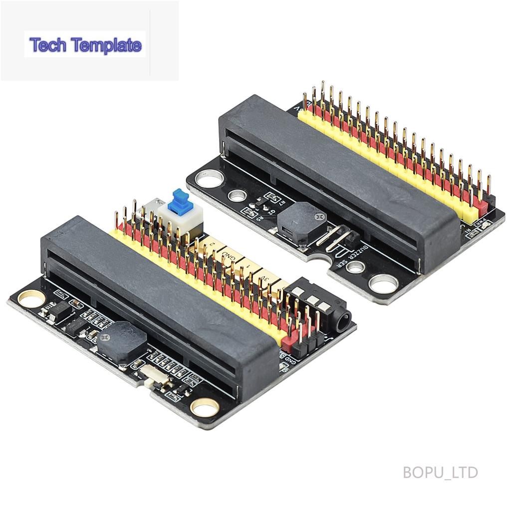 บอร์ดขยาย Microbit V2 IOBIT V1.0/2.0 เมนบอร์ด micro: บอร์ดอะแดปเตอร์แนวนอนบิต