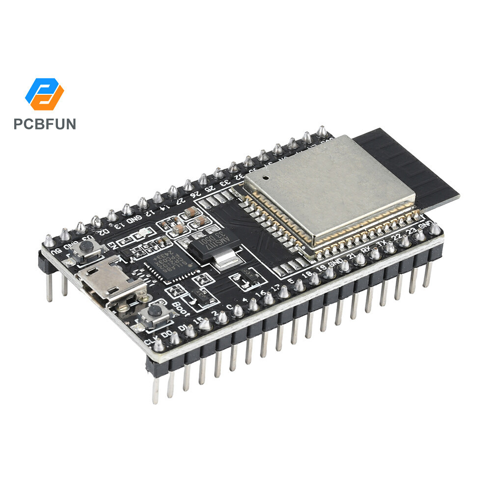 Pcbfun ESP32-DevKitC-32E Development Board โมดูลเหมาะสําหรับ Esp-32E โมดูล 4Mb Cp2102 Driver ชิป Mic