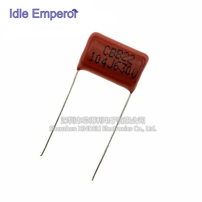 Cbb Capacitor CL Capacitor 630V 104K 104J 5% 0.1 uF Pin Pitch 15 มม.P = 10 มม.Pitch 10 มม.15 มม.Plug
