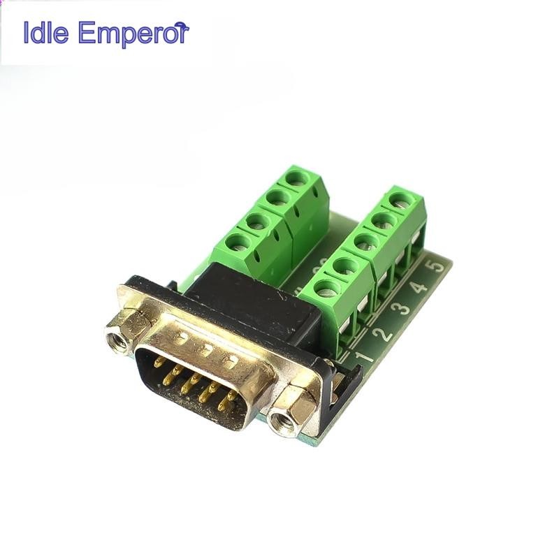 Rs232 Turn Terminal Serial Port Turn Terminal DB9 Turn Terminal DB9 Connector 4.0 ซม. * 3.1 ซม.