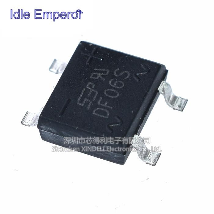 D DF06S Patch 4-Pin Rectifier Bridge DF06S Power Rectifier Bridge Pile ยี่ห้อใหม่พร้อมสต็อก