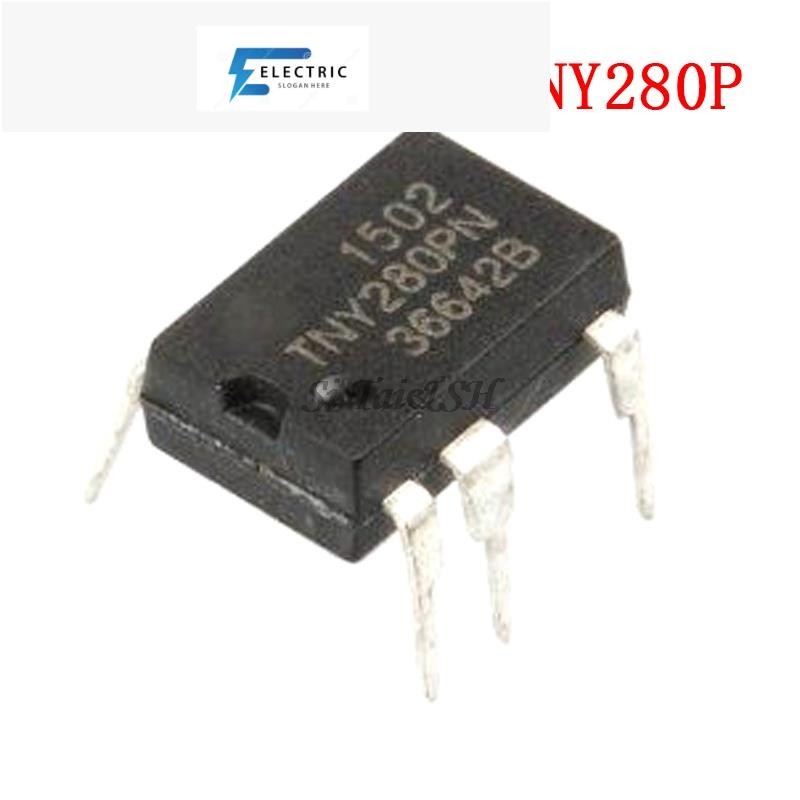 10PCS TNY280PN DIP7 TNY280P TNY280 DIP-7 ใหม่และต้นฉบับ IC Chipset IC