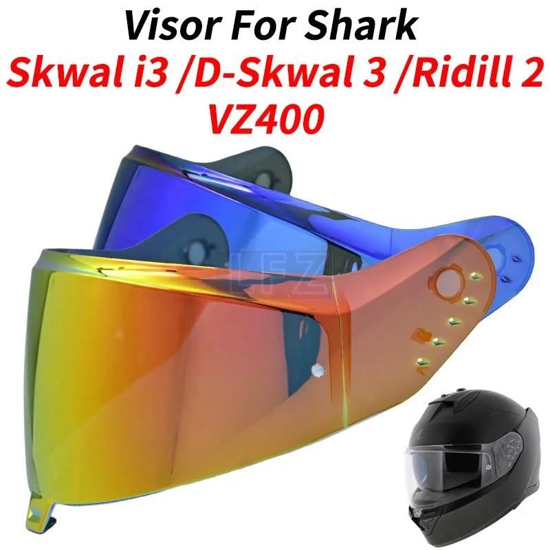 2025NEWVisor สําหรับ Shark Skwal i3 D-Skwal 3 D Skwal 3 Ridill 2 หมวกกันน็อค Visors เปลี่ยนเลนส์กระจ