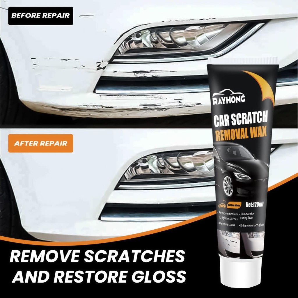 Car Scratch Remover Swirl Remover Scratch Restorer Auto Swirls Polishing Wax สําหรับการบํารุงรักษาสี