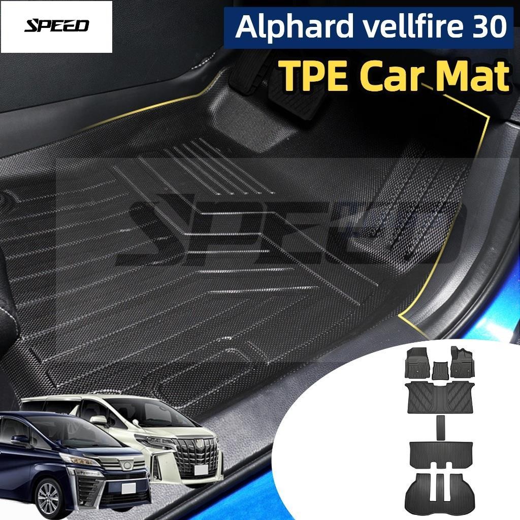 【SPEED】3d เสื่อรถ alphard 30 vellfire 30 (2015-2022) พรมรถยนต์ agh30 anh30 TPF พรมปูพื้นรถยนต์ พรมพร
