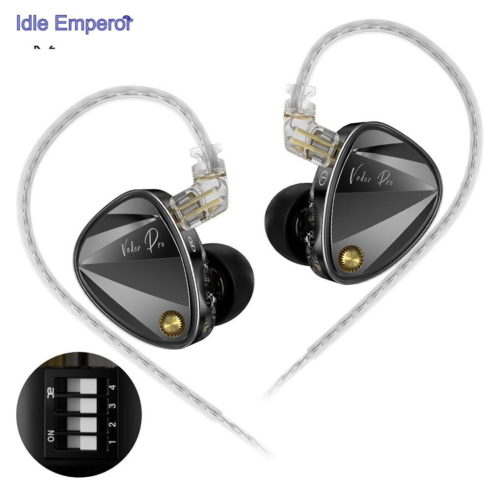 KZ Vader PRO Hifi Bass In Ear หูฟัง 6-Driver Dynamic IEM , Two Expetty Tuned Sound Profies Music ชุด