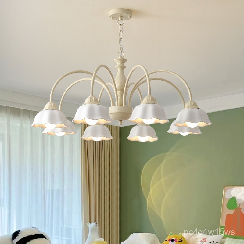 French Country Fresh Retro Cream Style Living Room Chandelier Creative Master Bedroom Dining Room La