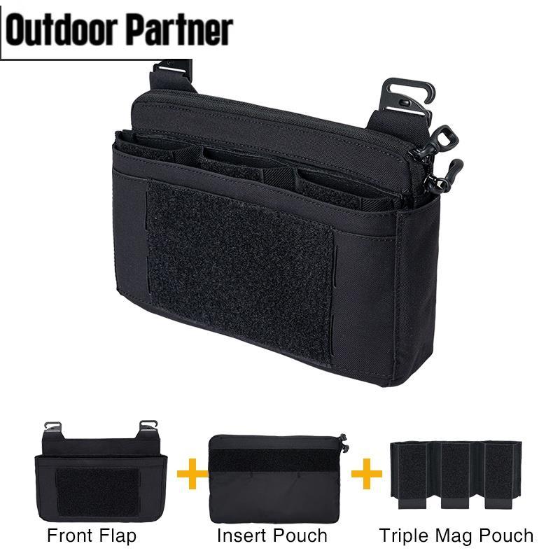 กระเป๋ายุทธวิธี DOPE ด้านหน้าพนัง พร้อมแทรกกระเป๋าจิงโจ้ ครบชุด 3596