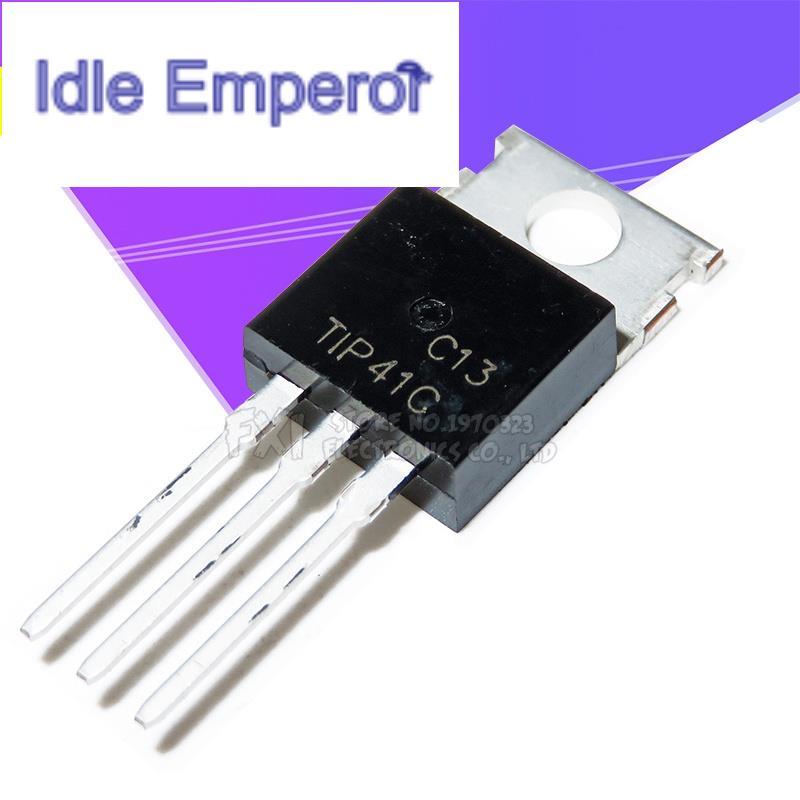 ทรานซิสเตอร์ TIP41C TIP41 TO-220 10 ชิ้น