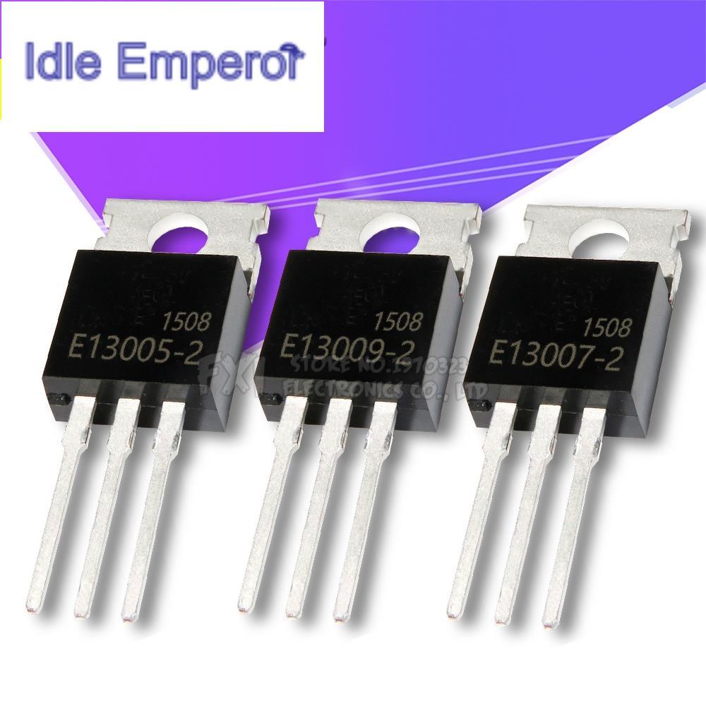 วงจรรวม MJE13009 E13009-2 TO220 13009 E13009 TO-220 E13007-2 E13005-2 MJE13007 MJE13005 10 ชิ้น