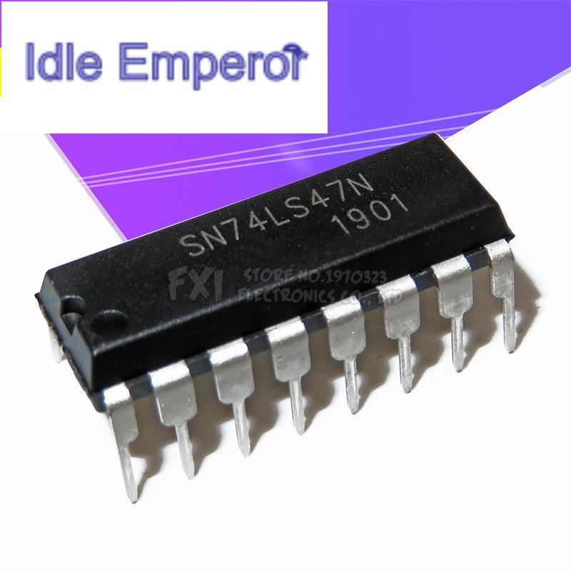 ปลั๊กตรง SN74LS47N SN74LS47 DIP16 DIP 74LS47 50 ชิ้น