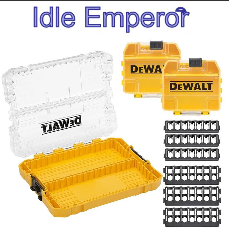 Dewalt DT70803 Medium Tough Case Small Bulk Storage Case ไขควงบิตบาร์ความแข็งสูงกล่องเก็บของมัลติฟัง