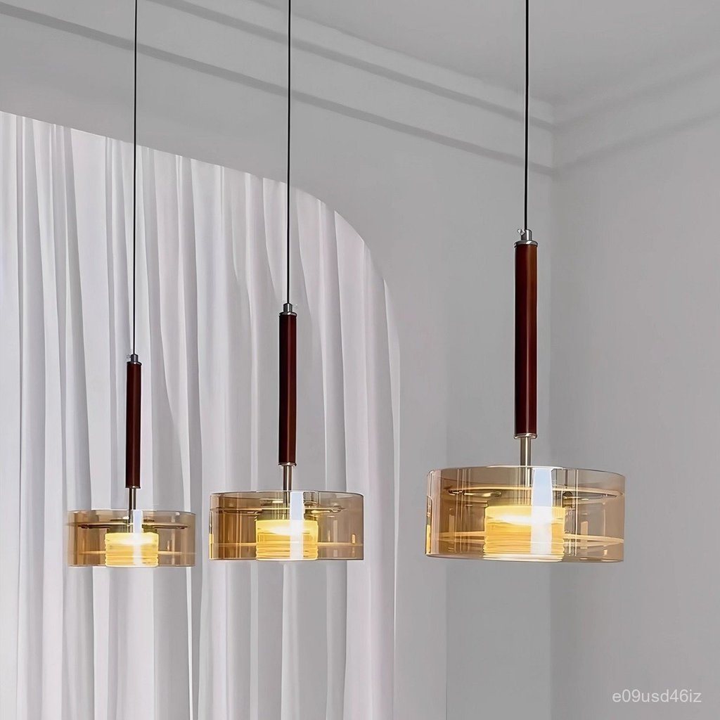 Dining Room Chandelier2025New High-End Creative Italian Minimalist UFO Three-Head Dining Table Lamp 