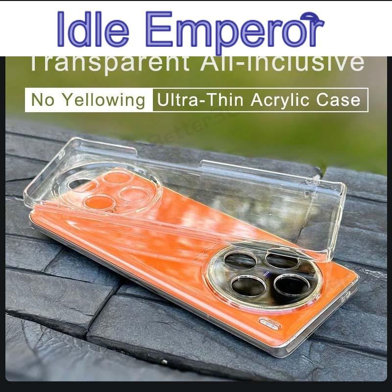 Ultra-Thin HDอะคริลิคใสเคสโทรศัพท์Anti-YellowingสําหรับVivo X90 X90 Pro X90 Pro + X100 X100 Pro X100