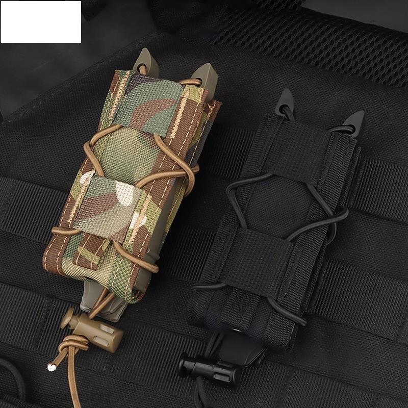 Wosport Tactical Single Mag pouch 9mm flashlight Holder