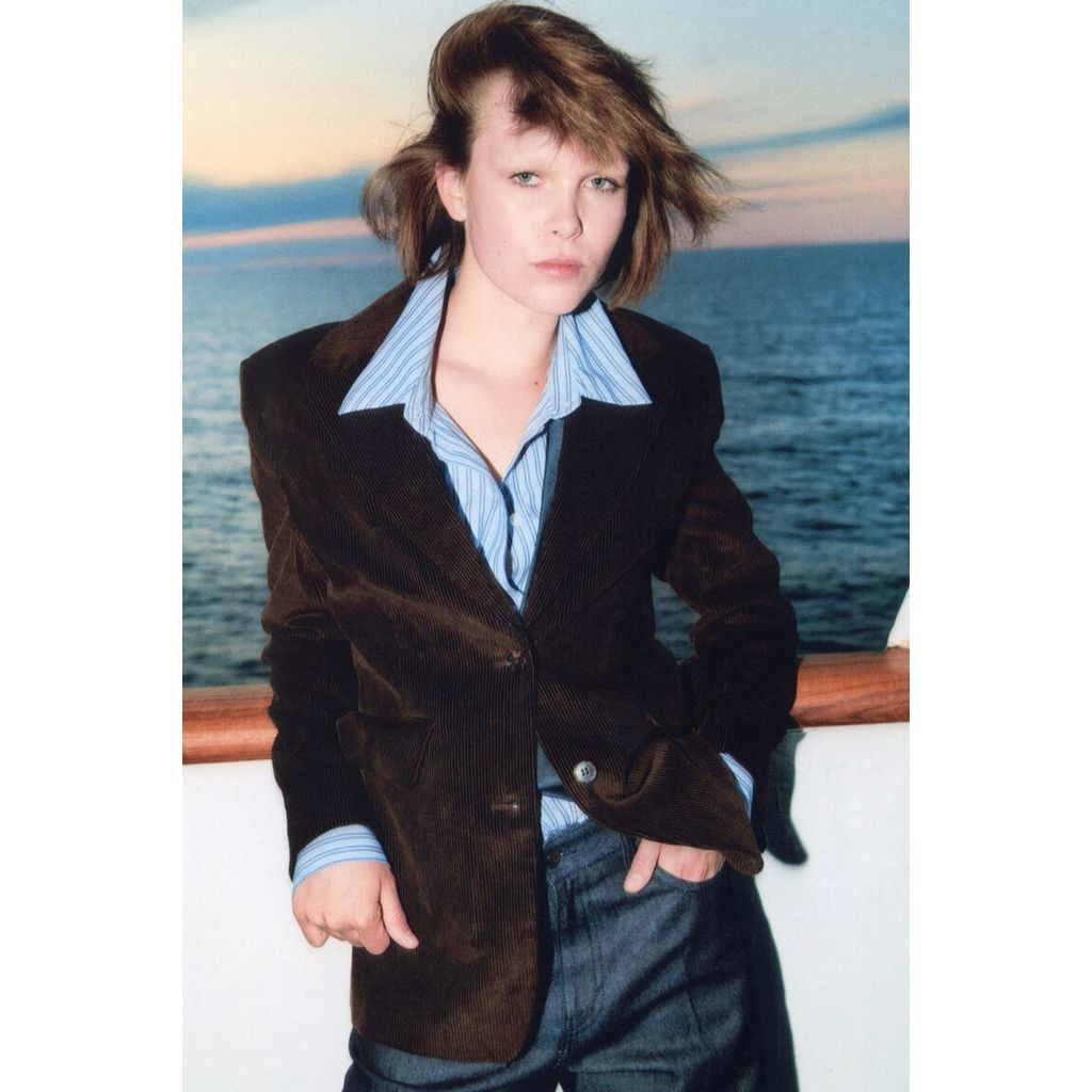 H&M(เอชแอนด์เอ็ม) เบลเซอร์ผ้าคอร์ดูรอย ผู้หญิง 1302939_1