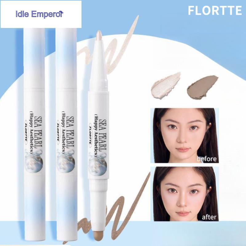 FLORTTE คอนทัวร์ สองหัว ไฮไลท์ ธรรมชาติ ติดทนนาน ให้ความชุ่มชื้น