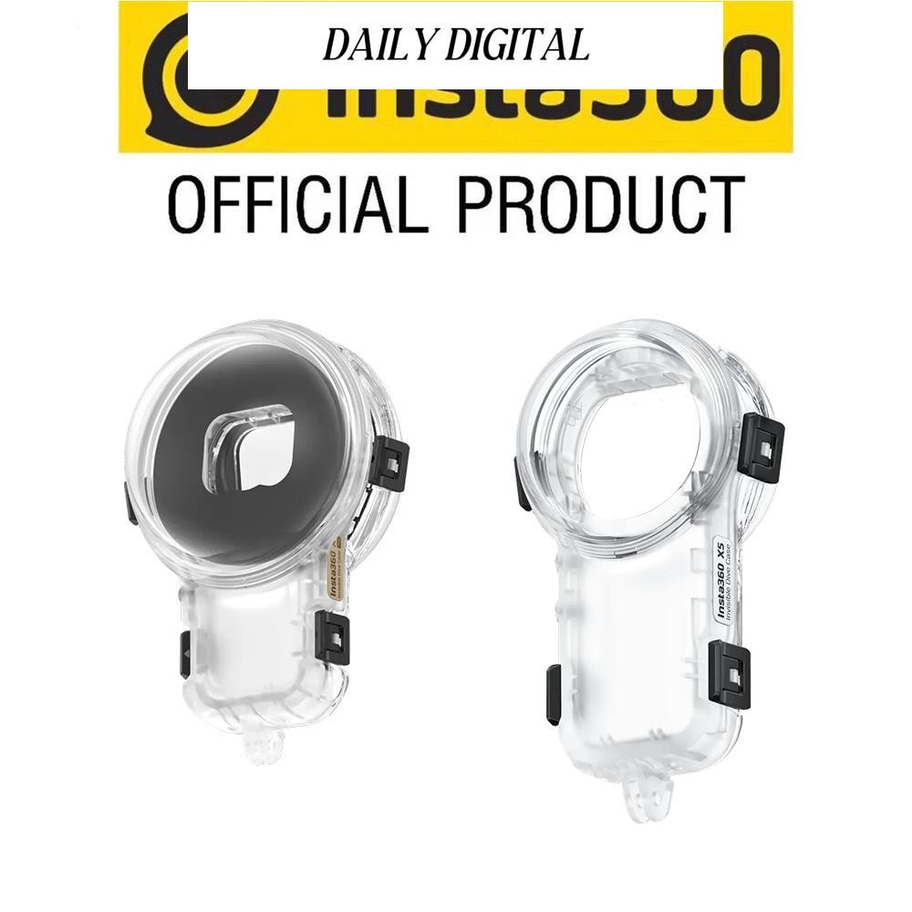 Insta360 X5 เคสดําน้ําที่มองไม่เห็น Pro,อุปกรณ์เสริม Insta360 X5 สําหรับ Insta360 X5