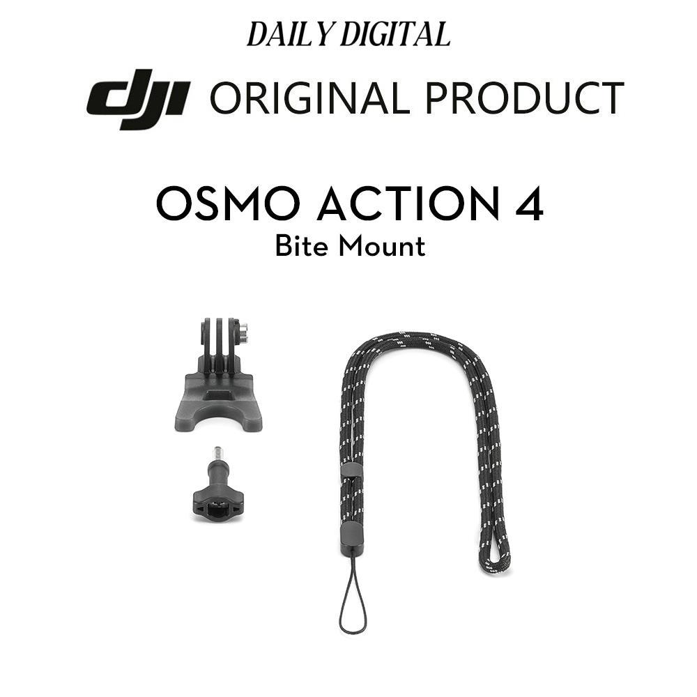 DJI Osmo Action Bite Mount for Dji Osmo Action 5 Pro、Dji Osmo Action 4、Dji Action 3