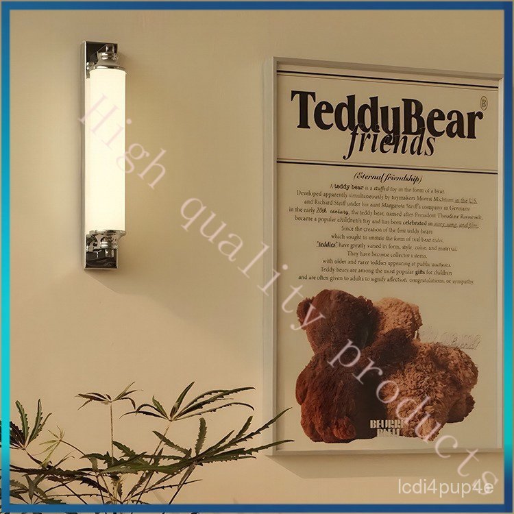 Bauhaus Mirror Front Mural Lamp American Retro Industrial Style Cafe Shop Restaurant Bedside Long St