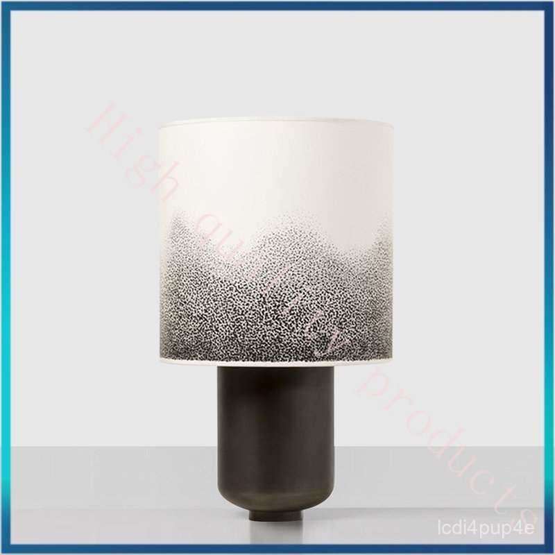 Nordic Postmodern Hardware Living Room Table Lamp Creative Desk Bedside Bedroom Designer Fabric Samp
