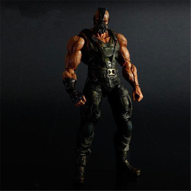 Play Arts Kai DC Batman: The Dark Knight Rises Villain Bane Super Action Figure ของเล่น