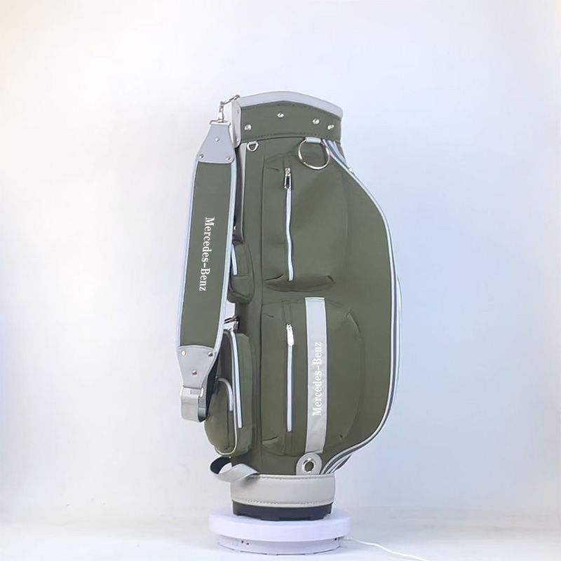 สไตล์ใหม่ Bercedes-Benz Benz Golf Bag กระเป๋าสะพายแฟชั่นน้ําหนักเบากระเป๋าคลับผู้ชายแสงอัลตร้า
