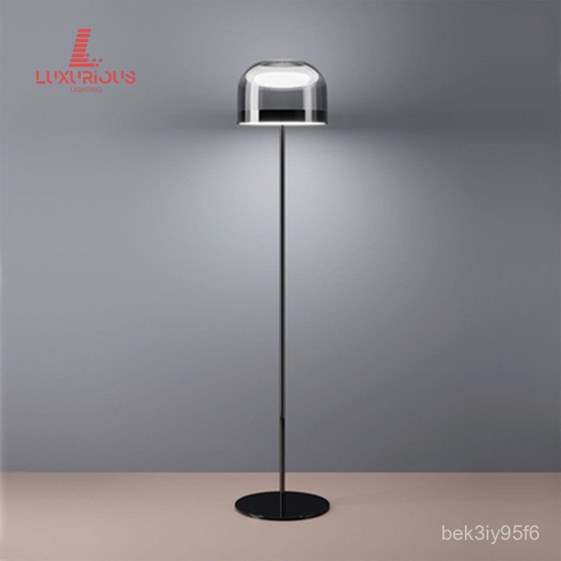 Modern Nordic Light Luxury Designer Art Creative Glass Floor Lamp High-end Living Room Bedroom Decor