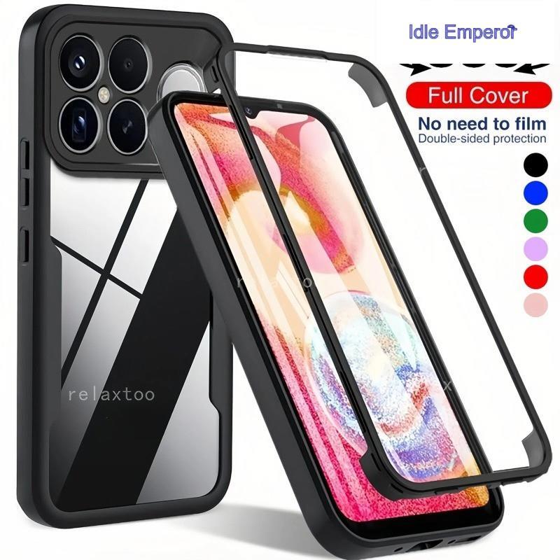 POCOF8 Ultra F8Pro 5G 360 Full Body Clear Casing For Xiaomi POCO F8 Ultra Pro F8Ultra F8Pro POCOF8Pr