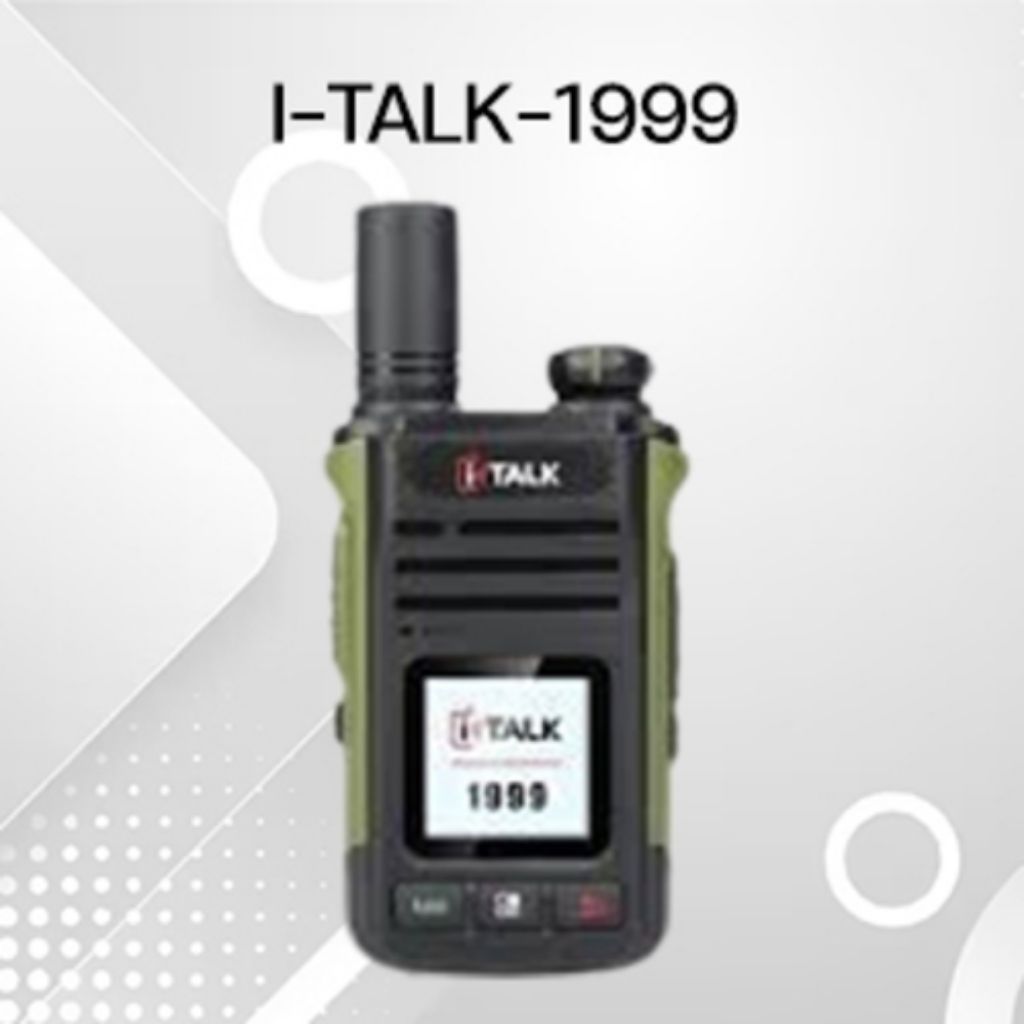 italk 1999 วิทยุสื่อสารใส่ซิม รับประกัน 1 ปี