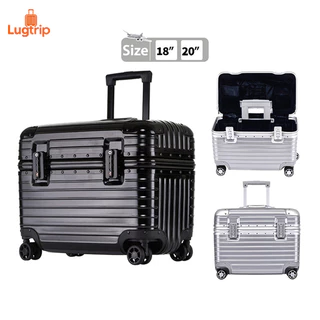 กระเป๋าเดินทางล้อลาก อลูมิเนียม เปิดด้านบน ขนาด18/20นิ้ว รุ่น PILOT ALUMINIUM Luggage