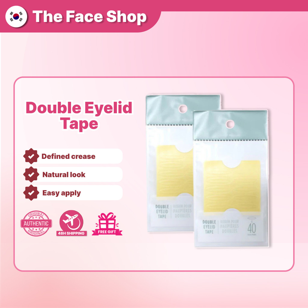 The Face Shop Daily Beauty Tools Double Eyelid Tape(40Pairs=1 แพ็ค)