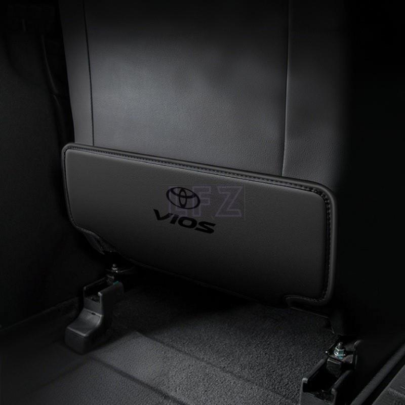 Nappa สําหรับ Toyota Vios gen3/Vios gen2/Vios gen1 ชุดแต่ง พนักพิงหนัง Anti Kick Pad Vios อุปกรณ์เสร