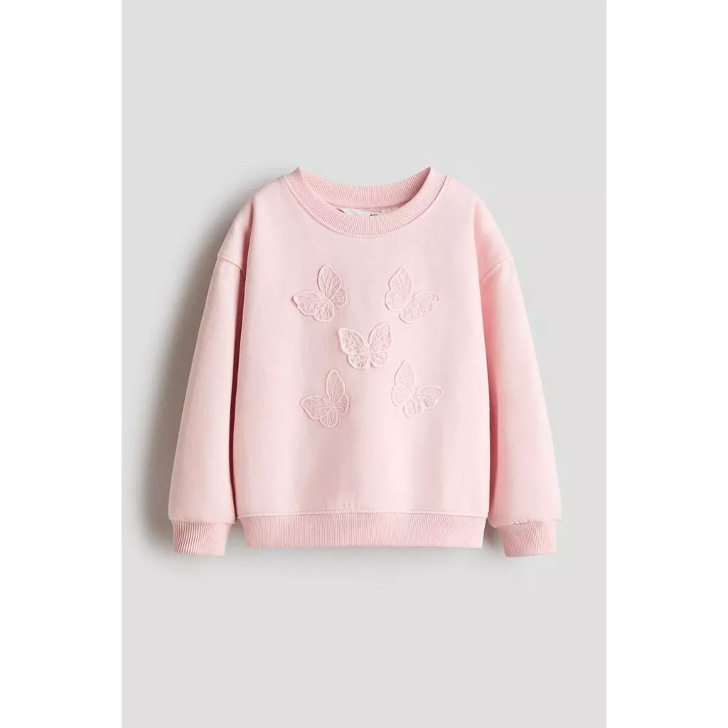 H&M(เอชแอนด์เอ็ม) สเวตเชิ้ตดีไซน์ลายโมทีฟ Girls Motif-detail sweatshirt 1323135_2
