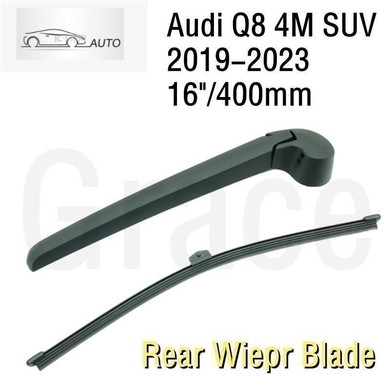Audi Q8 4M SUV ใบปัดน้ําฝนด้านหลัง 16 "/400 มม.กระจกรถยนต์ยาง 2019 - 2023