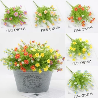 พร้อมส่งในไทย ดอกเดซี่ ปลอม แพ็ก สีสวยสดใส ตกแต่งห้องและบ้าน ดอกไม้ปลอม ดอกไม้ประดับห้อง