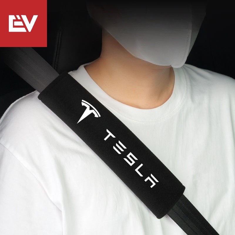 แผ่นรองเข็มขัดนิรภัย สําหรับ Tesla Model 3 Y X S
