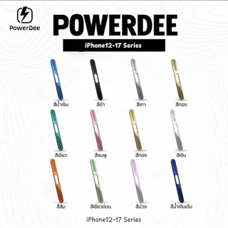 POWERDEE Anti Dust Speaker กันฝุ่นลำโพง iPhone 12-17PM กันรอย ติดง่าย เสียงชัด ไม่บังเสียง