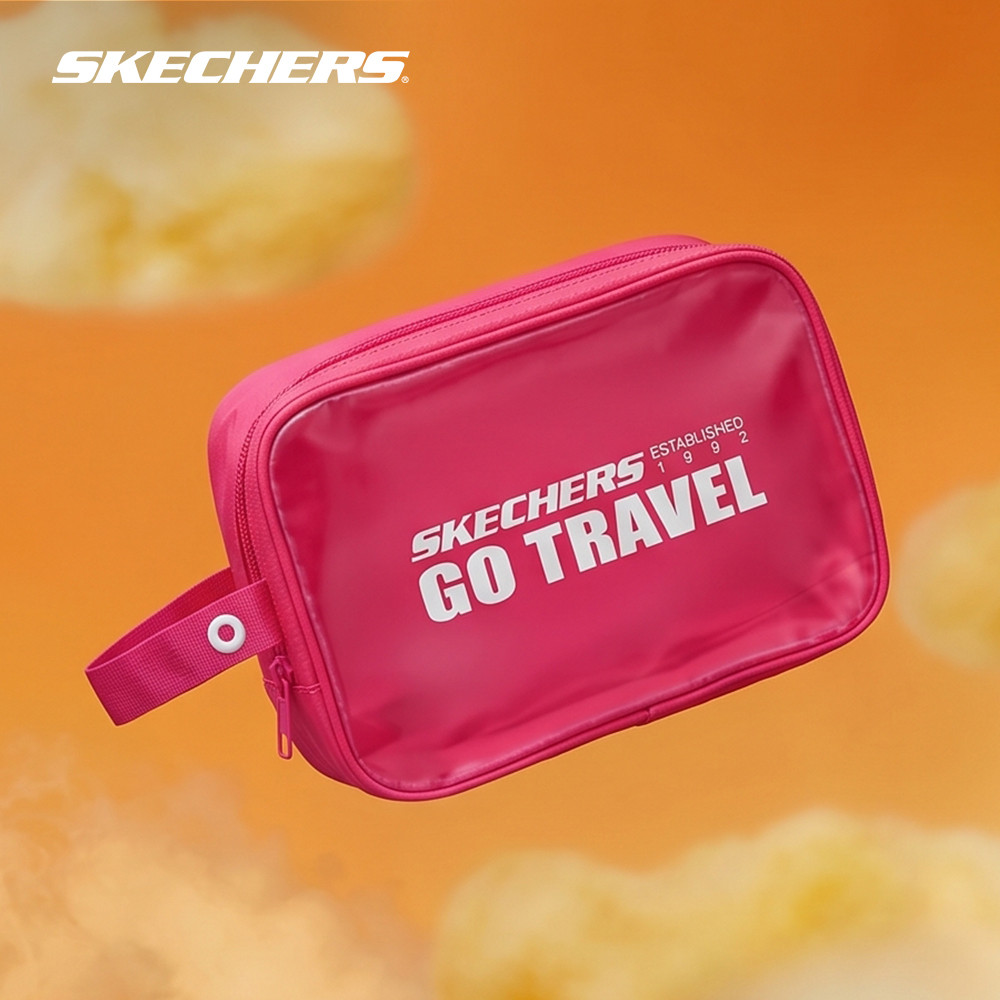Skechers สเก็ตเชอร์ส ยูนิเซ็กส์ Unisex Travel Toiletry Bag - SL424U889-PK03