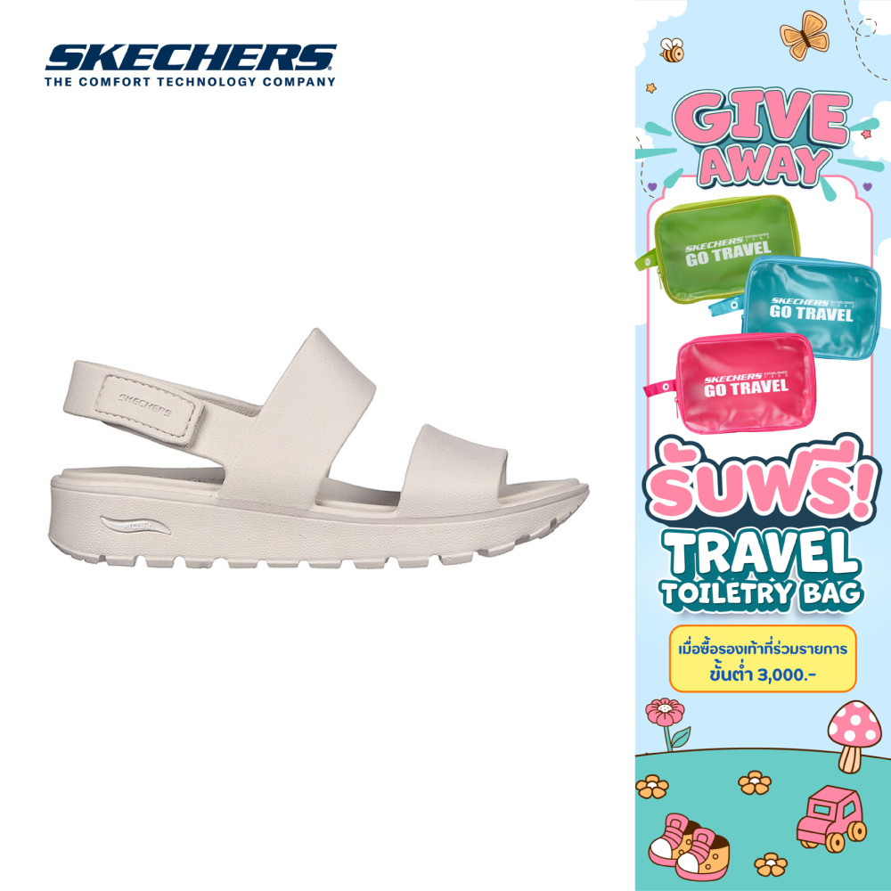 Skechers สเก็ตเชอร์ส รองเท้าแตะผู้หญิง Women Foamies Arch Fit Footsteps Day Dream Sandals - 111380-NAT (latest)