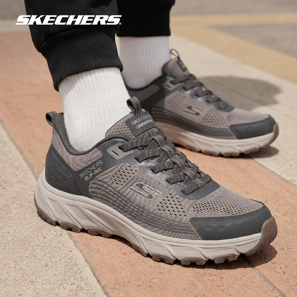 Skechers สเก็ตเชอร์ส รองเท้าผู้ชาย Men Hillcrest 2.0 Outdoor Shoes - 237800-DKTP - Air-Cooled Memory Foam