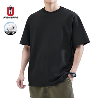 URBAN PIPE Unisex T-Shirt ผ้าฝ้ายแท้ เสื้อยืดคอกลม ผ้านุ่ม ใส่สบาย ไม่ต้องรีด ระบายอากาศได้ ML230