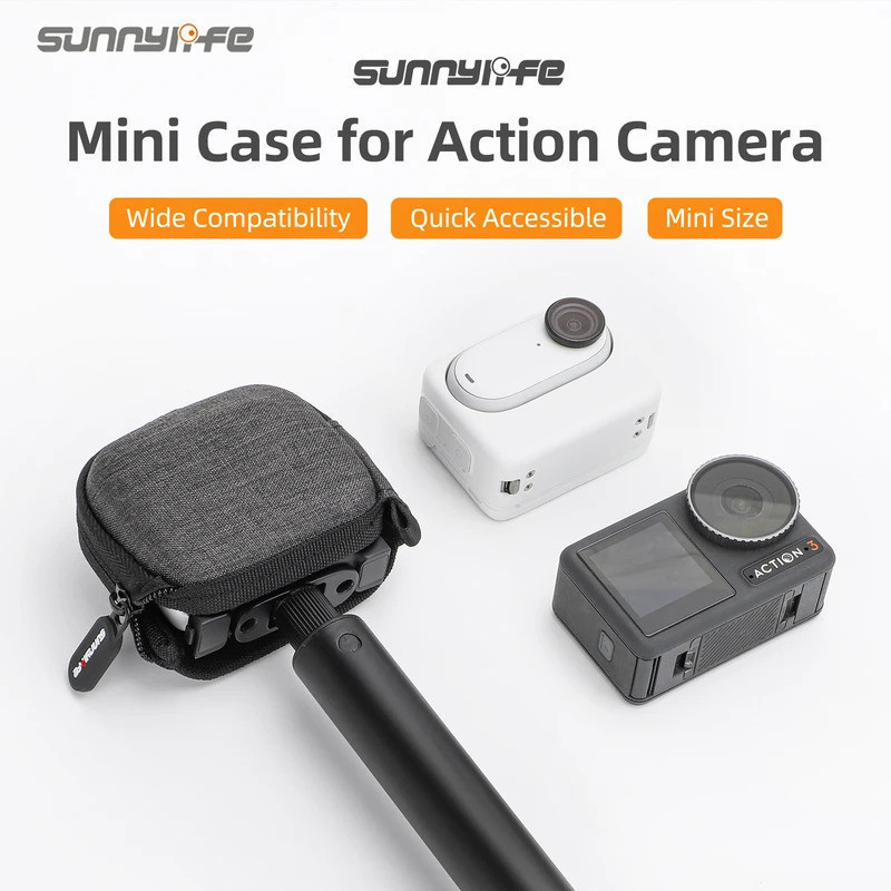 Sunnylife Mini Portable Bag Hard Travel Case Expansion Protective Bag Accessories เหมาะสําหรับ Insta