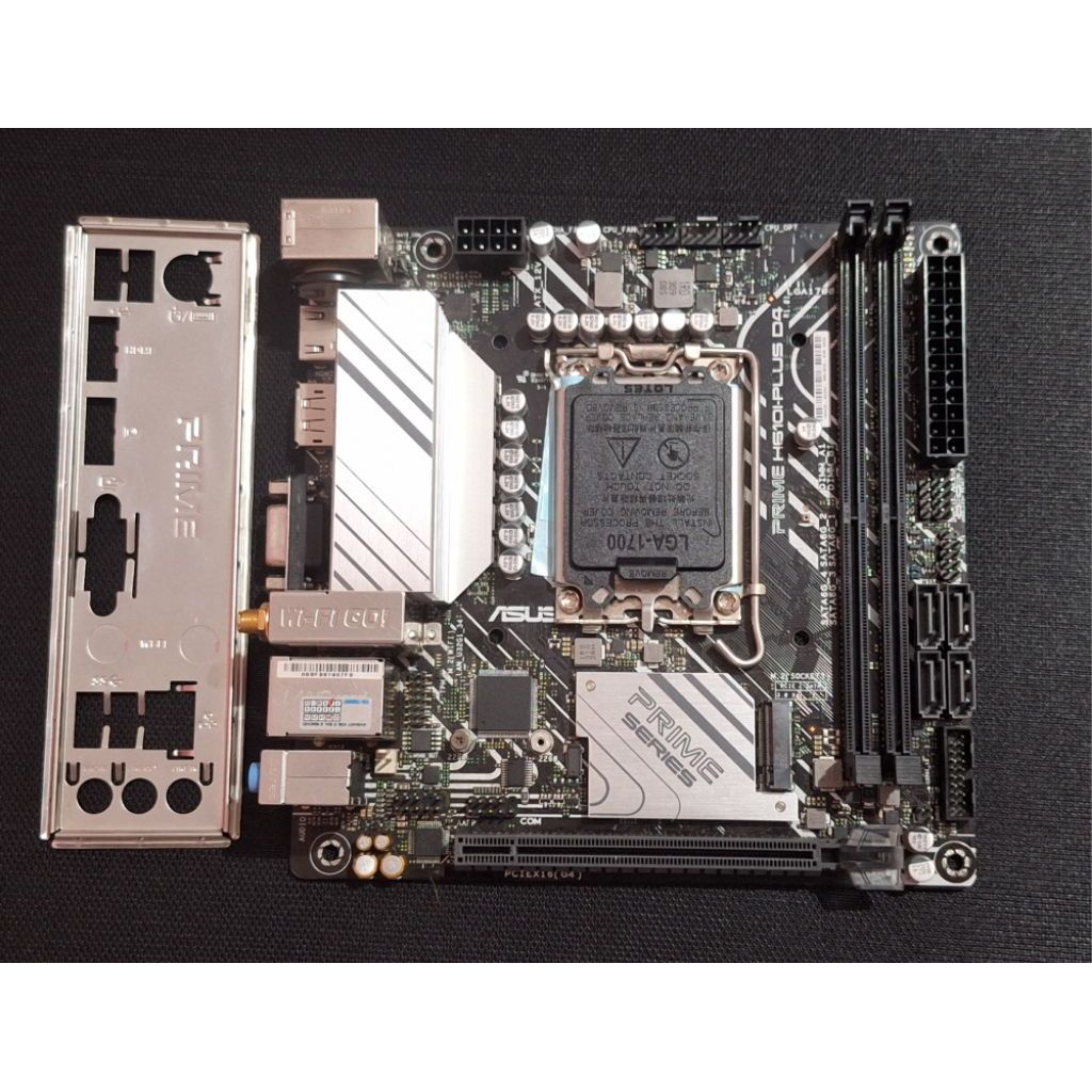 เมนบอร์ดitxมือ✌️ ASUS PRIME H610I-PLUS D4 wifi (SOCKET LGA 1700 DDR4 MINI-ITX)