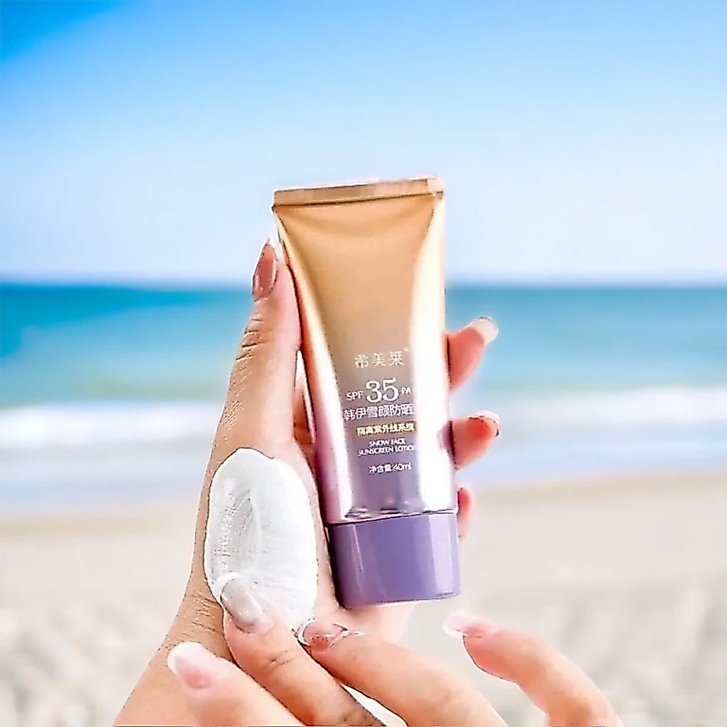 กันแดดผิวหน้า หลอดม่วง [ของแท้ มีเลขจดแจ้ง] หน้าเงา เงาม่วง ฉ่ำวาว SPF35+PA+++ สกินแคร์ ผิวหน้า thumbnail 10