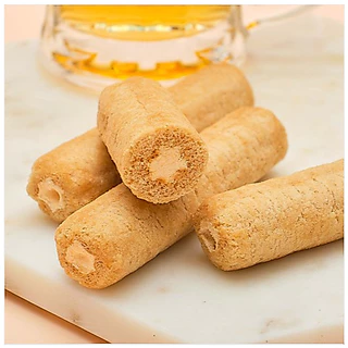 ขนมเกาหลี Grain Crispy Roll 180g 1 ถุง มี 18 ชิ้น ทำจากธัญพืช 21ชนิด สอดไส้ครีมชีส 곡물그대로