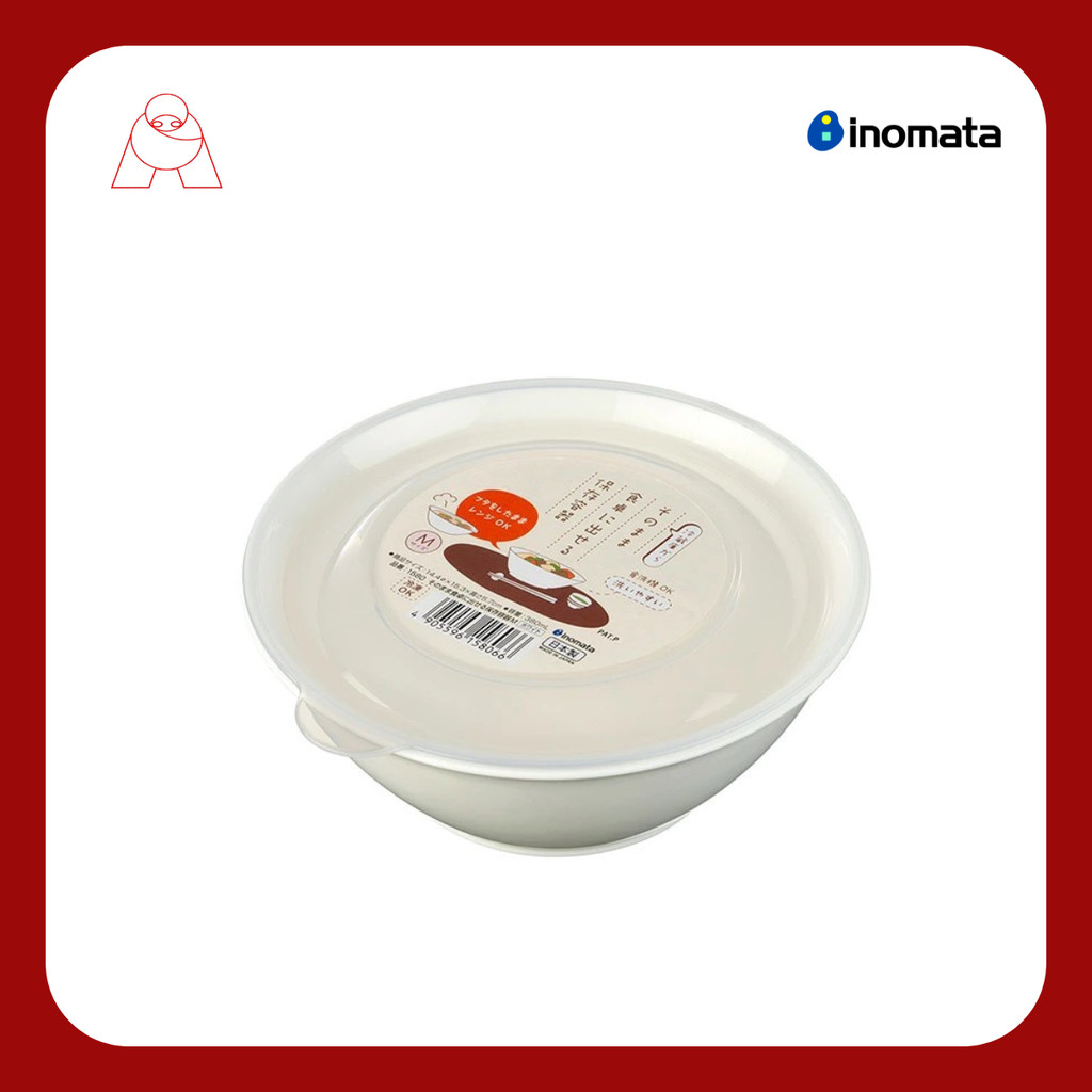 inomata 1580  ชามข้าว plastic food storage container M