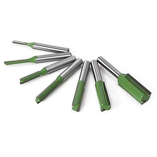 ดอกกัดเราเตอร์ แบบฟันตรง (Router Bit) สําหรับงานไม้