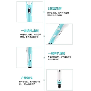 F2C Pen Drawing ปากกา 3D พร้อมอุปกรณ์ ปากกาวาดภาพ 3มิติ ปากกาวาดรูป ปากกาพิมพ์ปากกาสเตอริโอ